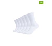 CAMP DAVID 6er-Set: Socken "Online Men" in Weiß - Größe 43-46 | Herrensocken