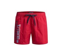 Camp David Herren Badehose mit Logo Print Flight Red, XXXL