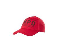 Camp David Herren Base Cap aus Interlock mit Logo Design Bright Red, None