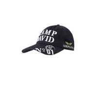 Camp David Herren Base Cap Stone Washed mit Logo-Stickerei und Prints Blue Navy