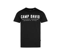 T-Shirt CAMP DAVID Gr. XL, schwarz (black) Herren Shirts (39345401-XL) black