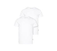Camp David Herren Basic T-Shirt Rundhals 2er-Pack Opticwhite L