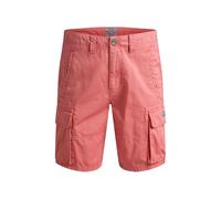 Camp David Herren Cargo Shorts mit Wasch-Effekten Wild Salmon, S