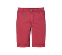 Camp David Herren Chino Shorts mit Back Print Berbere Red XXL