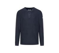 Rundhalspullover CAMP DAVID, Herren, Gr. 4XL, blau, Material: 100% Baumwolle, washed, regular fit normal, Rundhals, eingesetzt Rippbündchen, Pullover, aus Baumwolle (55295201-4XL) blau