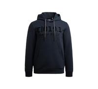 Camp David Herren Hoodie aus Interlock mit Frontprint Blue Navy, XXXL
