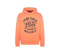 Camp David Herren Hoodie mit Mallorca Print Speed Orange L