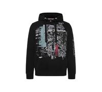 Camp David Herren Hoodie mit Photoprint Black