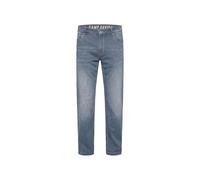 Comfort-fit-Jeans CAMP DAVID, Herren, Gr. 34, Länge 32, grau, Material: 68% Baumwolle, 16% Polyester, 14% Lyocell, 2% Elasthan, Zusatz: Enthält nichttextile Teile tierischen Ursprungs (Badge), Abriebe