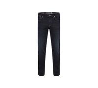 Regular-fit-Jeans CAMP DAVID Gr. 36, Länge 30, blau (rinsed wash), Herren, Material: 89% Baumwolle, 9% Polyester, 2% Elasthan, Zusatz: Enthält nichttextile Teile tierischen Ursprungs (Badge), Abriebef