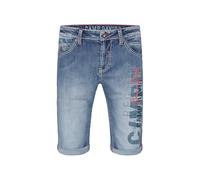 Camp David Herren Jeans Shorts RO:BI Slim Fit Blue Used, 33