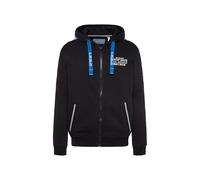 Camp David Herren Kapuzensweatjacke mit Ärmel-Artwork Navy XXL