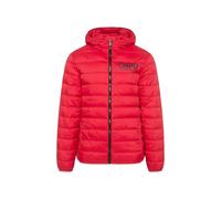 Camp David Herren Leichte Steppjacke mit Kapuze Royal Red XL