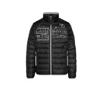 Outdoorjacke CAMP DAVID, Herren, Gr. XXL, schwarz, Material Oberstoff: 100% Polyester, Futter: 100% Polyester, Füllung: 100% Polyester, bedruckt, bestickt, casual, lässig geschnitten normal, Langarm e