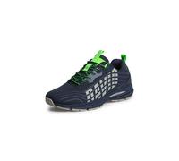 Sneaker CAMP DAVID, Herren, Gr. 44, blau, Synthetik, Textil, kontrastfarbene Details, Schuhe Sneaker, mit Fersenstabilisator (25592341-44) blau
