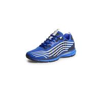 Sneaker CAMP DAVID, Herren, Gr. 45, strong blau, Synthetik, Textil, kontrastfarbene Details, Schuhe Sneaker, mit gepolstertem Einstieg (82354368-45) strong blau