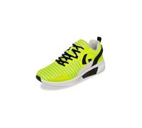 Camp David Herren Moderner Sneaker im coolen Materialmix Neon Yellow, 41