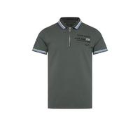 Poloshirt CAMP DAVID, Herren, Gr. 3XL, schwarz forest, Material: 100% Baumwolle, bedruckt, regular fit normal, eingesetzt Bündchen, Shirts, aus Baumwolle (17529610-XXXL) schwarz forest