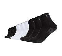 CAMP DAVID Herren Quartersocken, 9er Pack - Action-Mesh Cotton Quarter 9P, Logo 2xSchwarz/Weiß 43-46