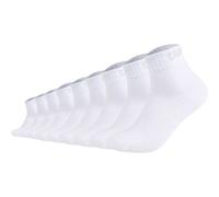 CAMP DAVID Herren Quartersocken, 9er Pack - Action-Mesh Cotton Quarter 9P, Logo 43-46 Weiß
