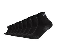 CAMP DAVID Herren Quartersocken, 9er Pack - Action-Mesh Cotton Quarter 9P, Logo Schwarz 43-46
