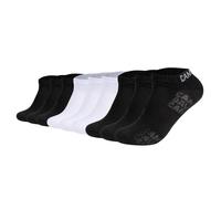 CAMP DAVID Herren Sneakersocken, 9er Pack - Action-Mesh Cotton Sneaker 9P, Logo 2xSchwarz/Weiß 39-42