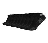 CAMP DAVID Herren Sneakersocken, 9er Pack - Action-Mesh Cotton Sneaker 9P, Logo 43-46 Schwarz