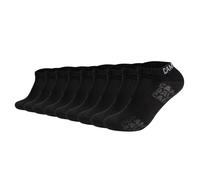 CAMP DAVID Herren Sneakersocken, 9er Pack - Action-Mesh Cotton Sneaker 9P, Logo Schwarz 43-46