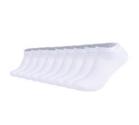 CAMP DAVID Herren Sneakersocken, 9er Pack - Action-Mesh Cotton Sneaker 9P, Logo Weiß 39-42