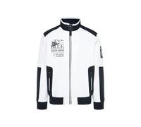 Camp David Herren Softshelljacke mit Colour-Blocking Opticwhite, 4xl
