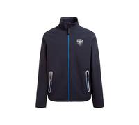 Camp David Herren Softshelljacke mit Patch und Print Blue Navy, L