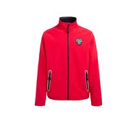 Camp David Herren Softshelljacke mit Patch und Print Summer Red, Xxxl
