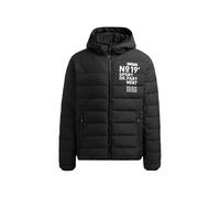 Outdoorjacke CAMP DAVID, Damen, Gr. S, schwarz, Material: 100% Polyester, Futter: 100% Polyester, Füllung: 100% Polyester, bedruckt, bestickt, regular fit normal, eingesetzt elastischer Bund, Jacken O