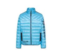 Camp David Herren Steppjacke mit Logo Prints Power Blue, M