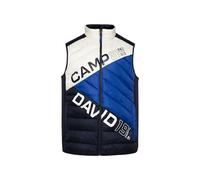 Camp David Herren Steppweste mit Colour-Blocking Kitt Xl
