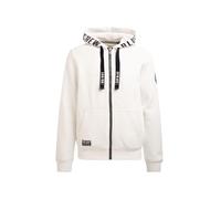 Camp David Herren Sweatjacke mit Kapuzen-Artwork Ivory, XL
