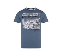 Camp David Herren T-Shirt mit Photoprint Vintage Indigo, 4XL