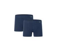 Boxershorts CAMP DAVID "casual", Herren, Gr. M, blau (arctic navy), Obermaterial: 95% Baumwolle, 5% Elasthan, Unterhosen, mit elastischem Bund (13747136-M) arctic navy
