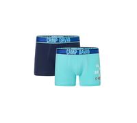 Boxershorts CAMP DAVID "casual", Herren, Gr. M, blau (arctic navy), Obermaterial: 95% Baumwolle, 5% Elasthan, Unterhosen, mit elastischem Bund (50906600-M) arctic navy