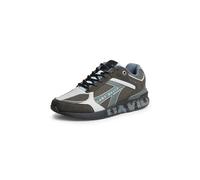 Camp David Herren Urban Sneaker im Materialmix mit Logo-Sohle Dark Wood, 43
