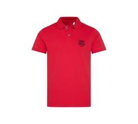 Poloshirt CAMP DAVID, Herren, Gr. XXL, rot, Material: 95% Baumwolle, 5% Elasthan, bedruckt, bestickt, regular fit normal, eingesetzt Rippbündchen, Shirts, mit Elasthan-Anteil (31615302-XXL) rot