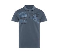 Poloshirt CAMP DAVID Gr. M, blau Herren Shirts (18428405-M) blau