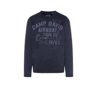 Camp David Pullover Herren blau, S