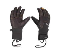 Camp - Handschuhe zum Bergsteigen und Eisklettern - Geko Guide Black/Orange für Damen aus Leder - Größe XXL - schwarz schwarz XXL