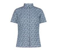 CMP - Women's Shortsleeve Shirt with Pattern - Bluse, Gr. XS 36, grau (SkyBlue/Space)