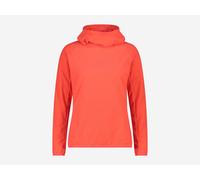 Campagnolo Damen Skipullover SWEAT FIX HOOD RED FLUO 40