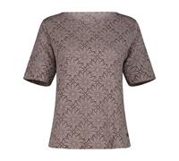 CMP - Women's S/S T-Shirt Floral - Funktionsshirt, Gr. S 46, braun (Grafite)