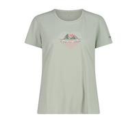 CMP Campagnolo Damen T-Shirt F406 Print Pistacchio Größe 40