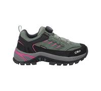 CMP - Women's Rigel 2.0 Low Fitgo WP Trekking Shoes - Multisportschuhe, Gr. 41, schwarz (GreenTea/Amaranto)