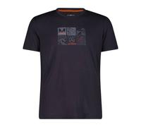 CMP Herren Bamboo T-Shirt (Größe XL, schwarz)